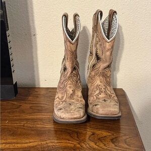 Laredo Brown Western Boots